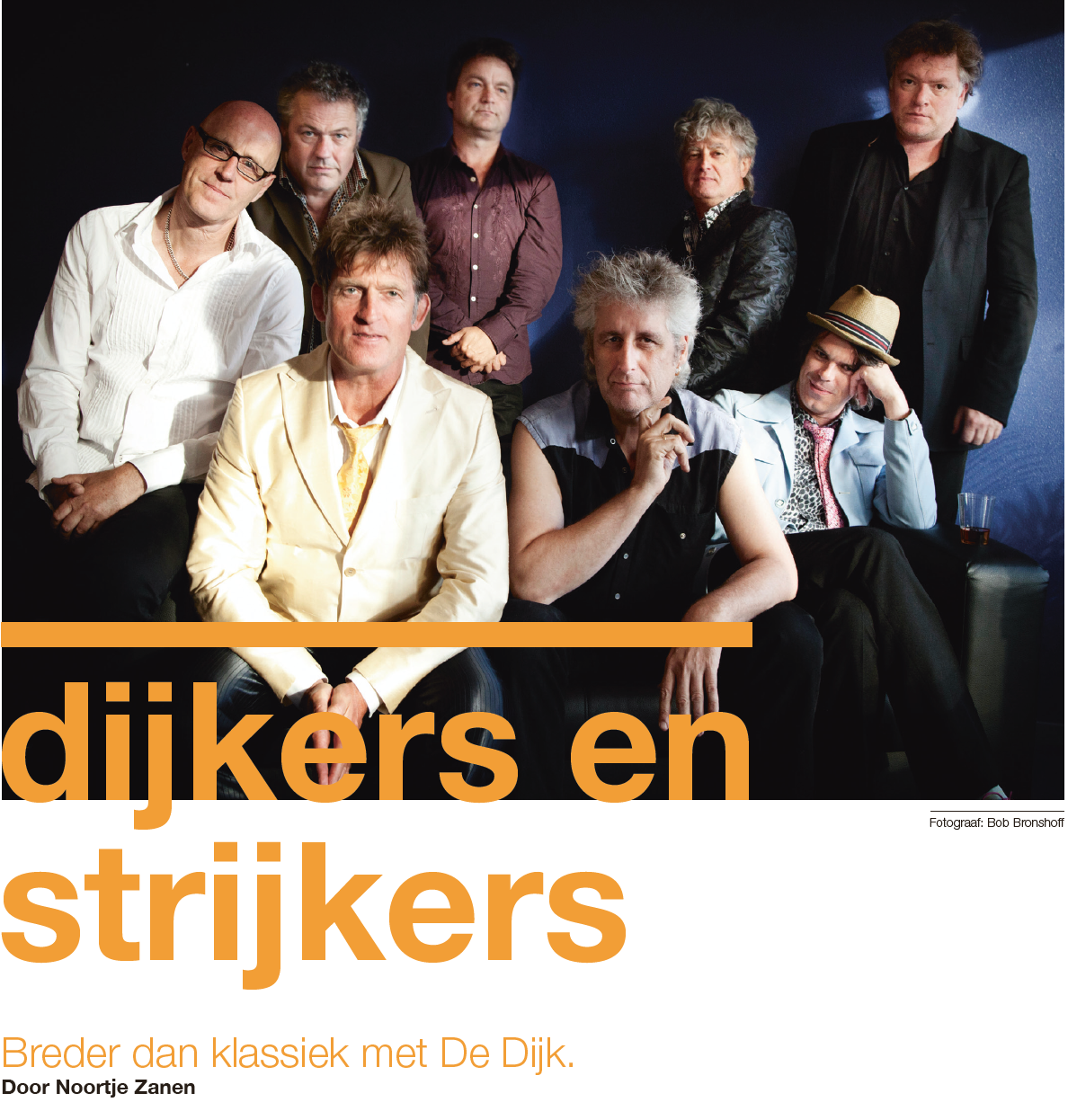 Interview met De Dijk voor Amsterdam Sinfonietta